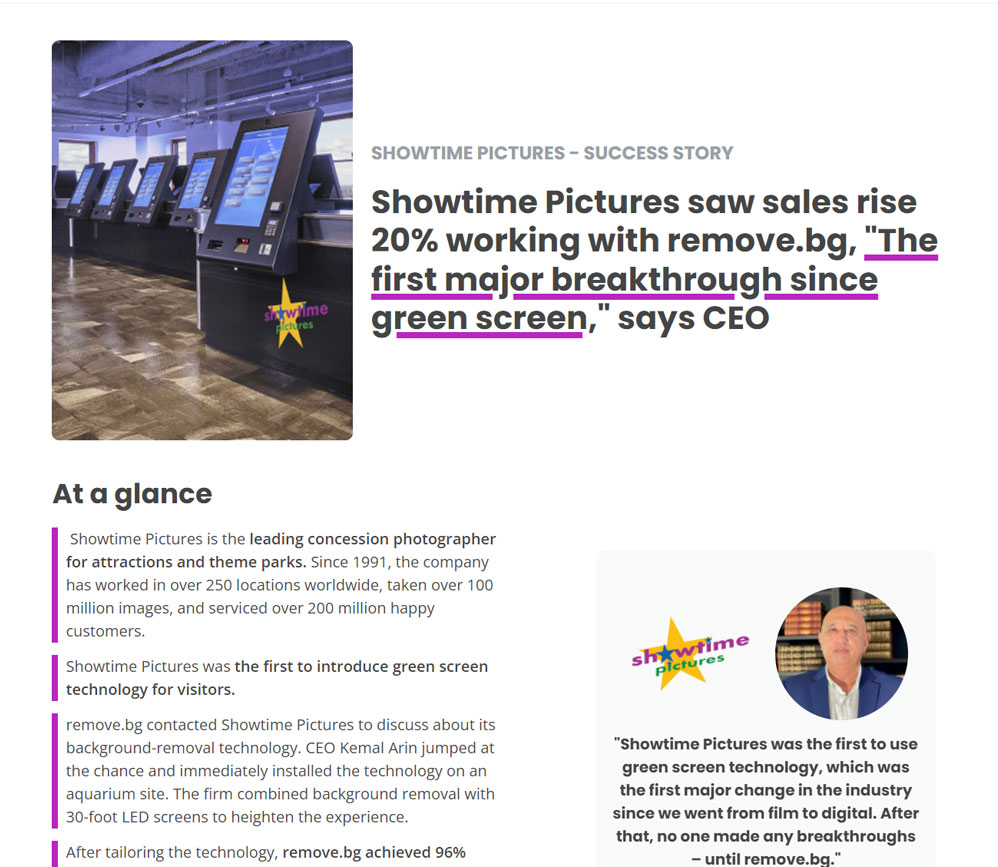 Showtime Pictures Case Study